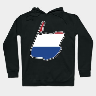 Circuit van Zandvoort [flag] Hoodie